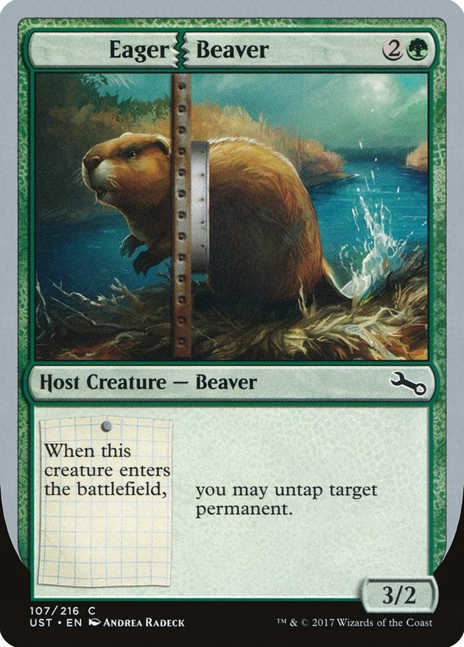 Eager Beaver (107) [UST] - MTG Single