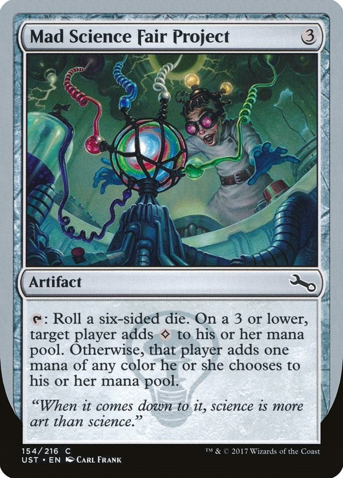 Mad Science Fair Project (154) [UST] - MTG Single