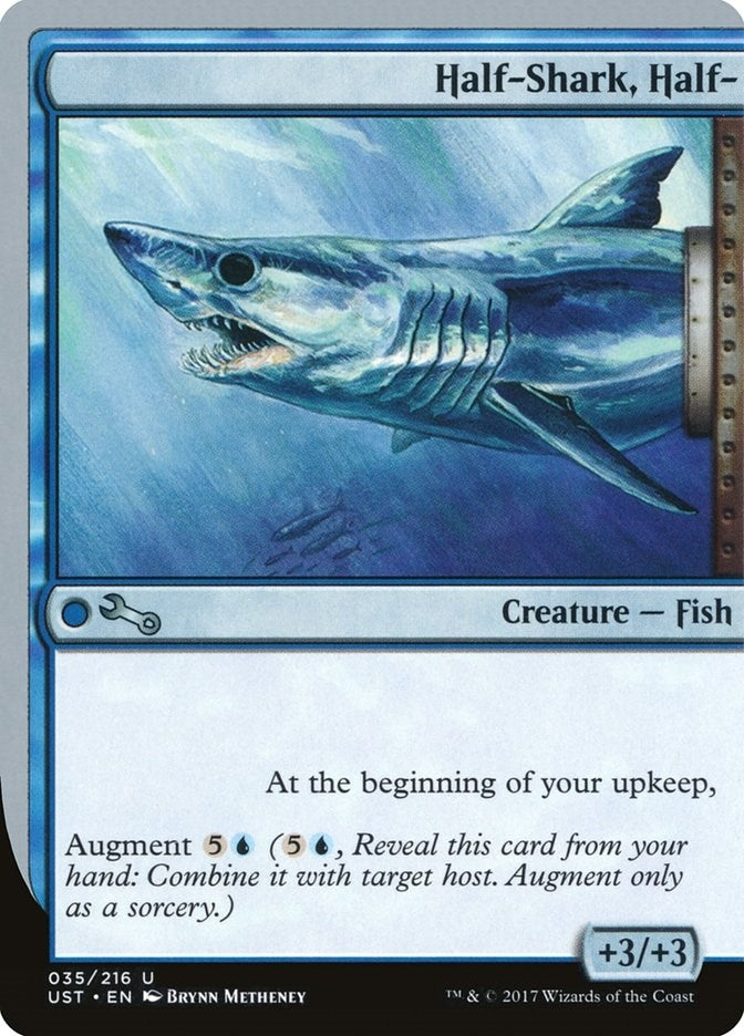 Half-Shark Half- (35) [UST] - MTG Single