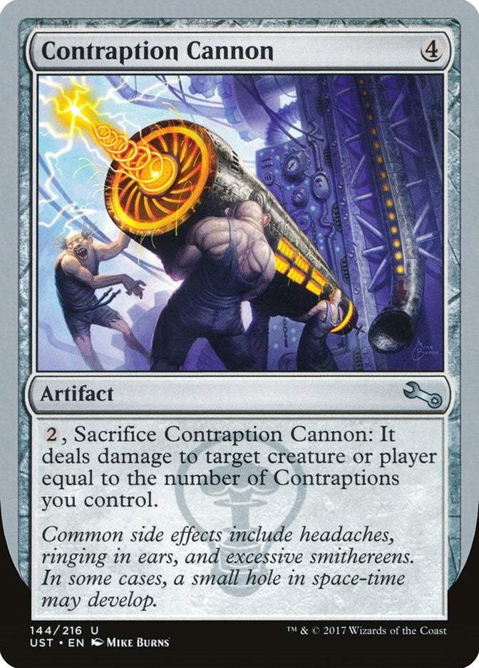 Contraption Cannon (144) [UST] - MTG Single
