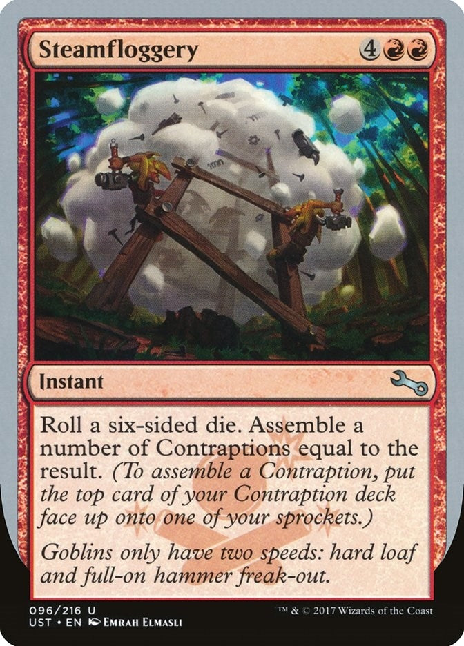 Steamfloggery (96) [UST] - MTG Single