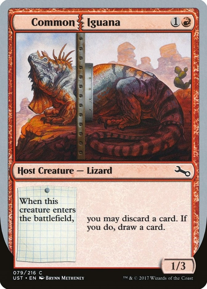 Common Iguana (79) [UST] - MTG Single