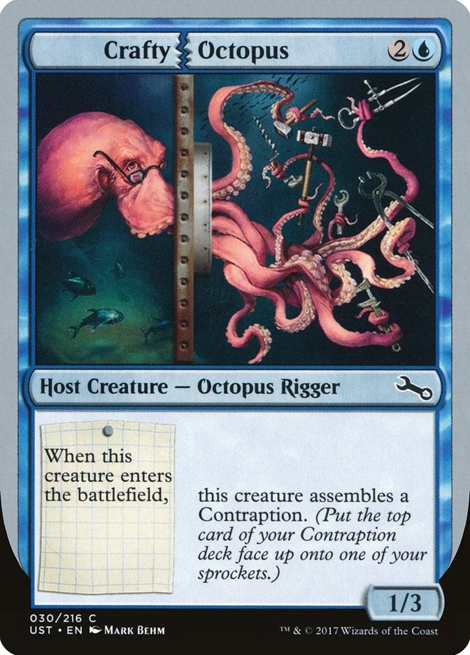 Crafty Octopus (30) [UST] - MTG Single