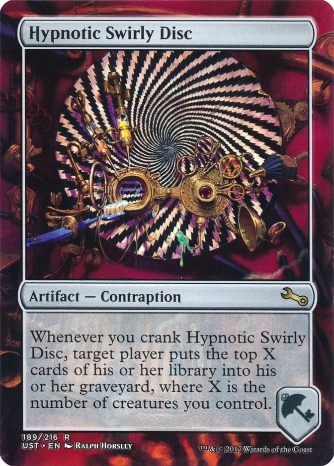 Hypnotic Swirly Disc (189) [UST] - MTG Single