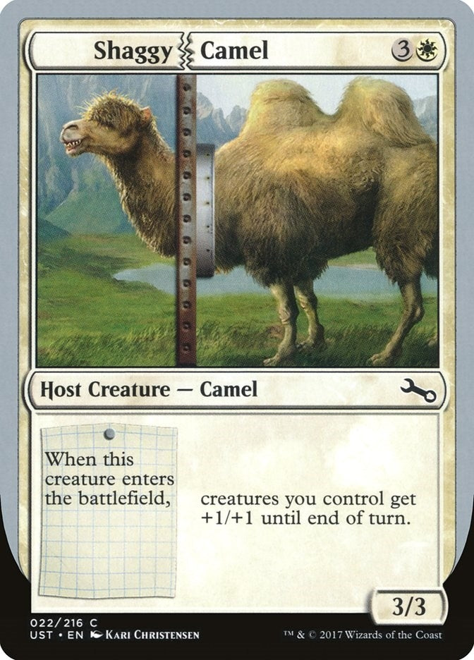 Shaggy Camel (22) [UST] - MTG Single