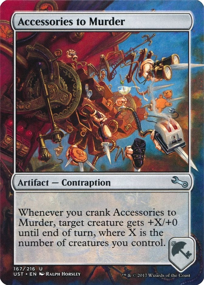 Accessories to Murder (167) [UST] - MTG Single