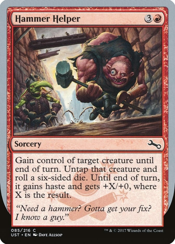 Hammer Helper (85) [UST] - MTG Single