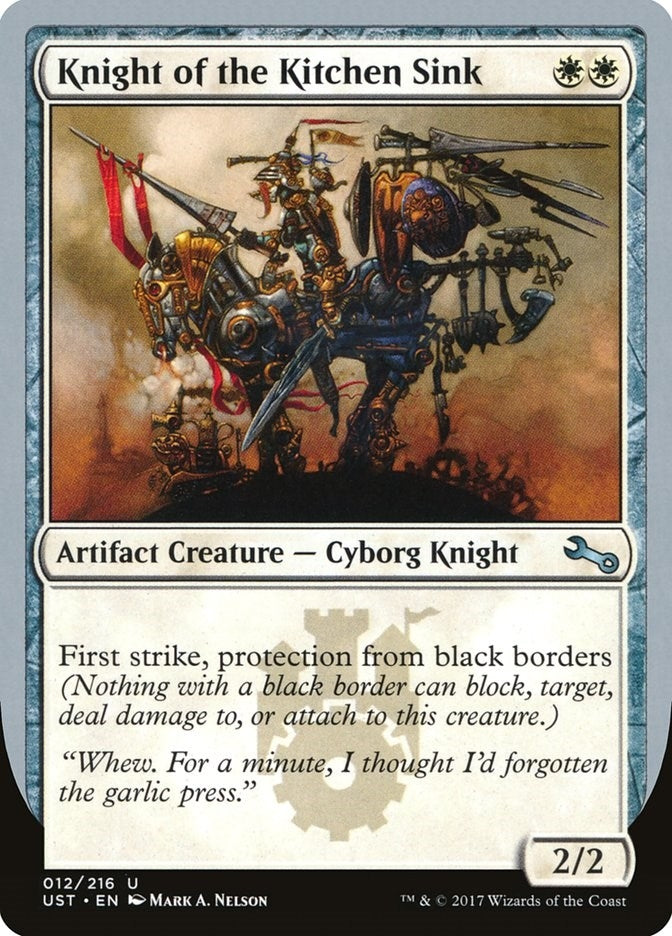 Knight of the Kitchen Sink (A) (12) [UST] - MTG Single