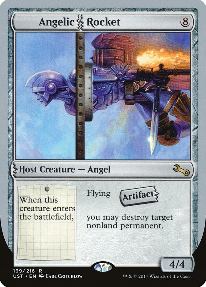 Angelic Rocket (139) [UST] - MTG Single