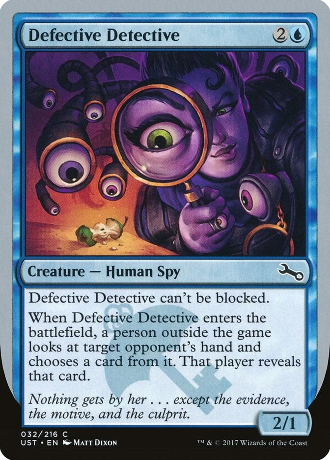 Defective Detective (32) [UST] - MTG Single