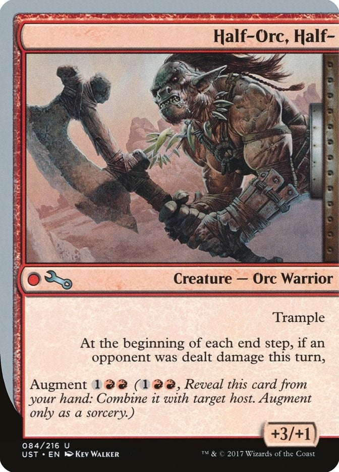 Half-Orc Half- (84) [UST] - MTG Single