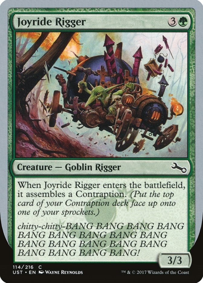 Joyride Rigger (114) [UST] - MTG Single