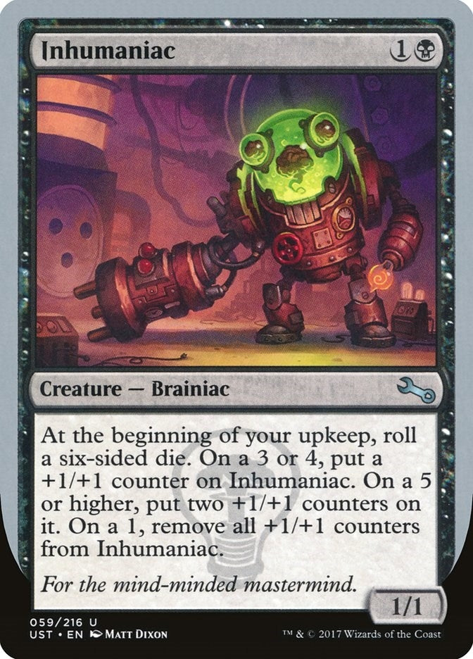 Inhumaniac (59) [UST] - MTG Single