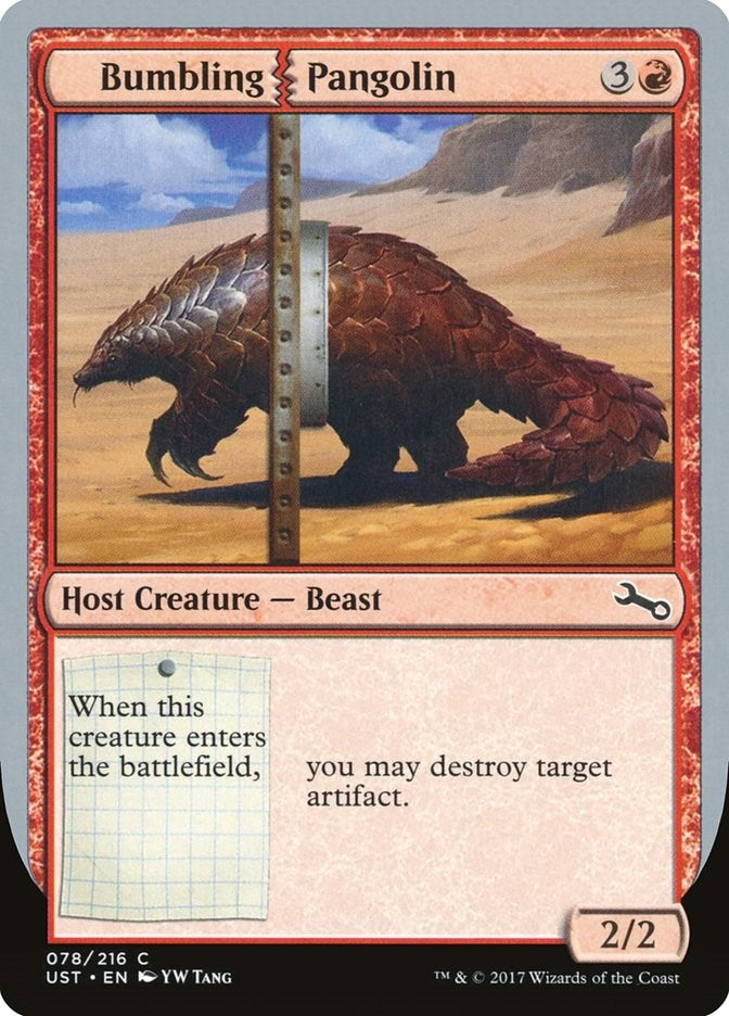 Bumbling Pangolin (78) [UST] - MTG Single