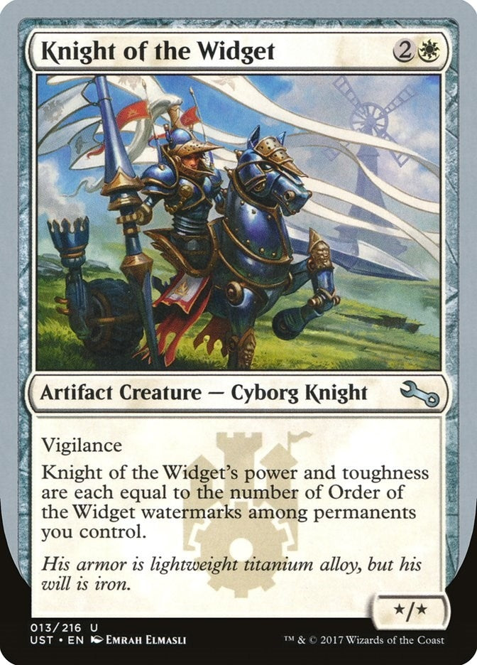 Knight of the Widget (13) [UST] - MTG Single
