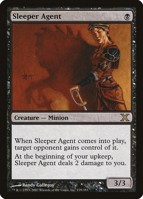 Image for Sleeper Agent (178) (10th Edition) - Magic: The Gathering