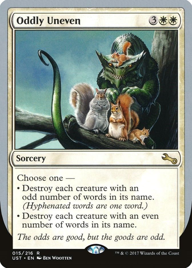 Oddly Uneven (15) [UST] - MTG Single