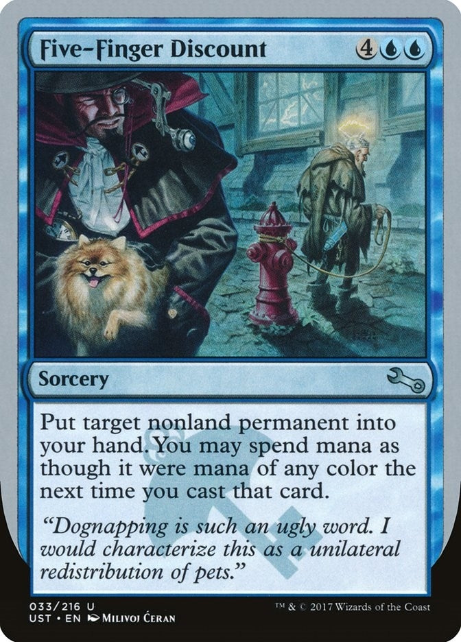 Five-Finger Discount (33) [UST] - MTG Single