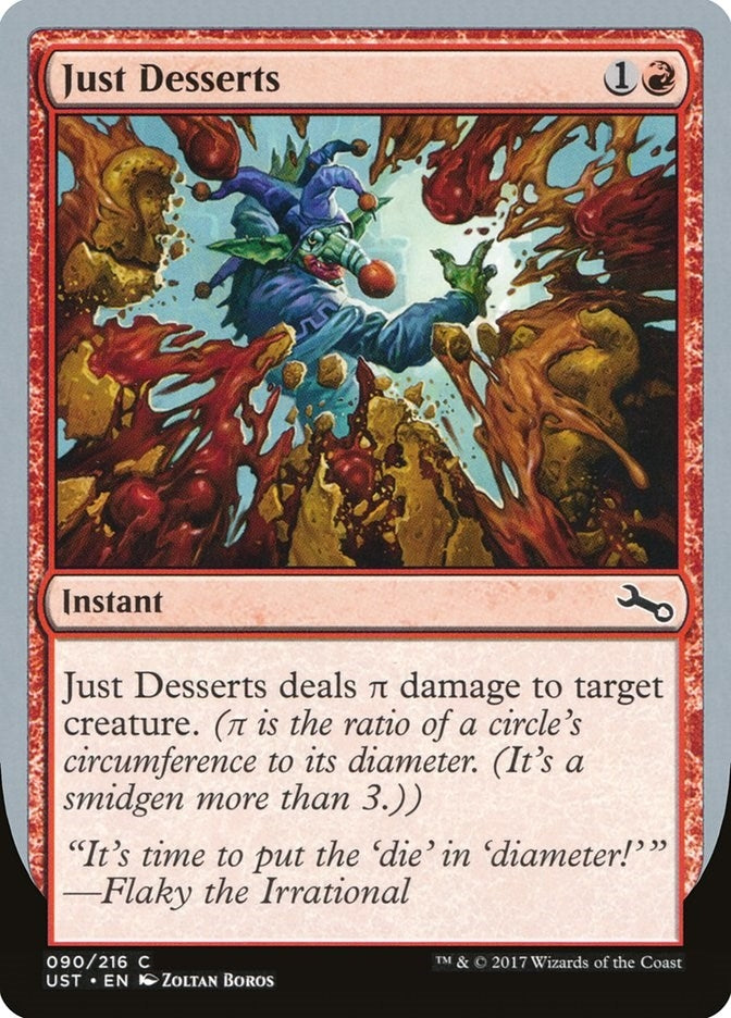 Just Desserts (90) [UST] - MTG Single