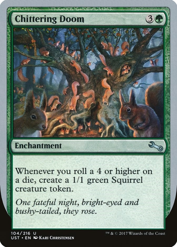 Chittering Doom (104) [UST] - MTG Single