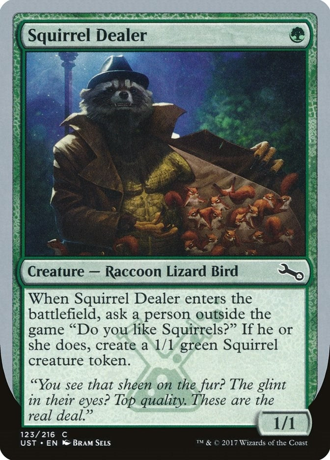 Squirrel Dealer (123) [UST] - MTG Single