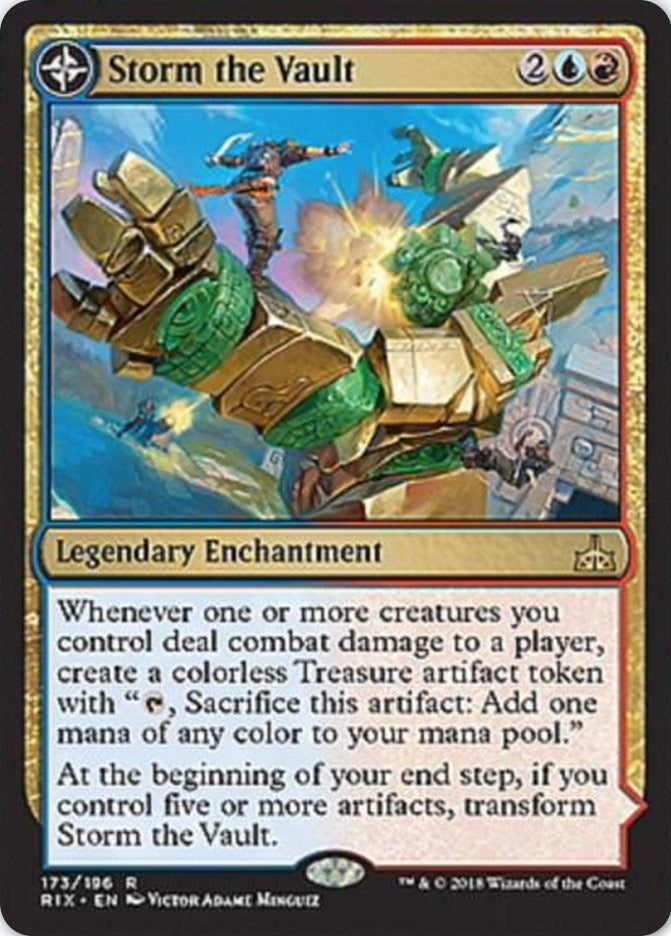 Storm the Vault (173) [RIX] - MTG Single