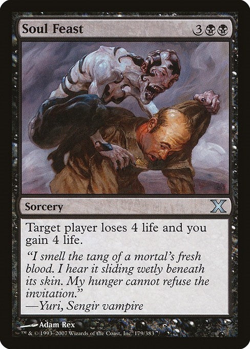 Soul Feast (179) [10E] - MTG Single