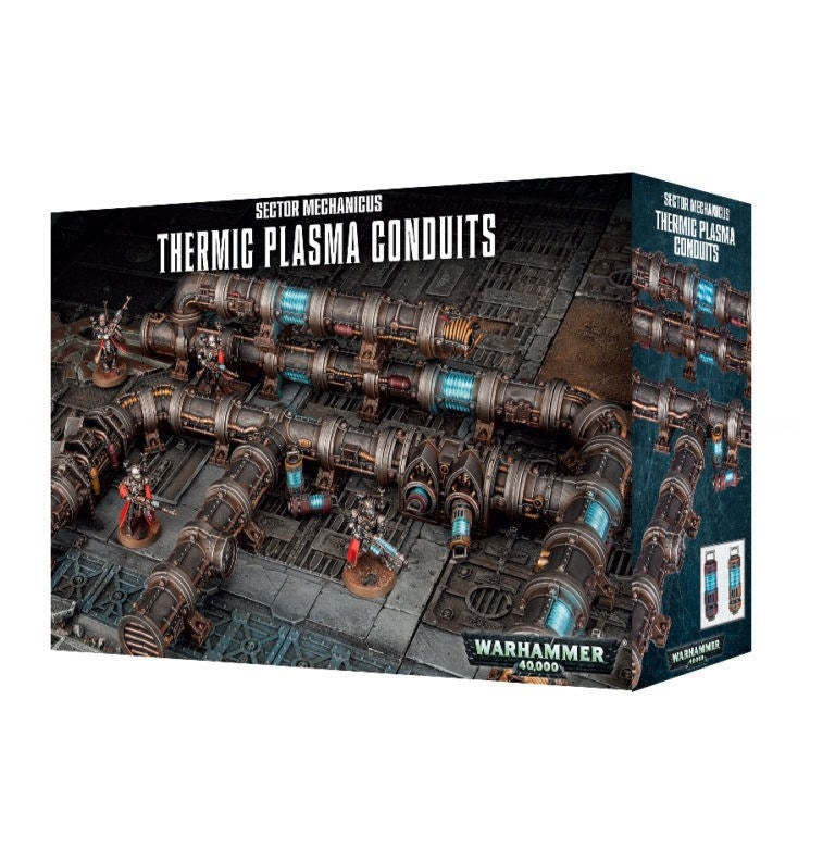 Warhammer 40K: Sector Mechanicus - Thermic Plasma Conduits [PLAS] - Warhammer Box Sets Sealed