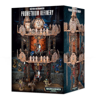Warhammer 40K: Sector Mechanicus - Promethium Refinery [PLAS] - Warhammer Box Sets Sealed
