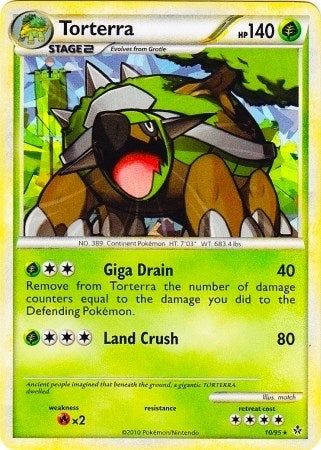 Image for Torterra - 10/95 (Cracked Ice Holo) (010/095) (League & Championship Cards) - Pokemon