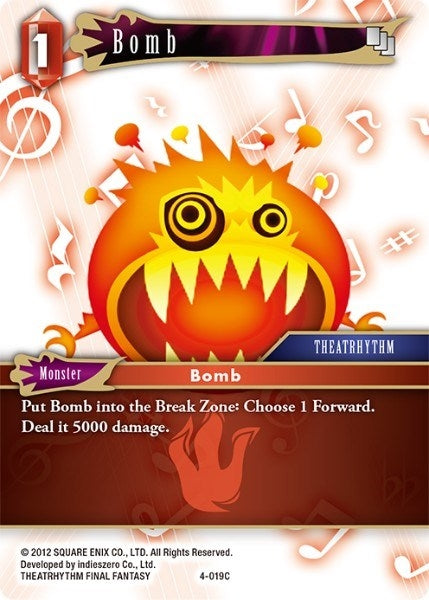 Bomb (4-019C) (4) [OP4] - Final Fantasy TCG Single