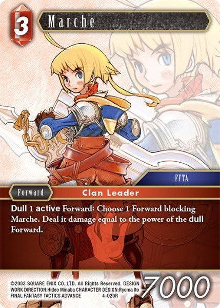 Marche (4) [OP4] - Final Fantasy TCG Single