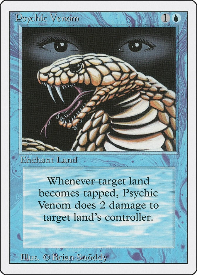 Psychic Venom [3ED] - MTG Single