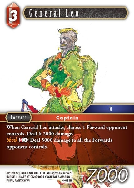 General Leo (4) [OP4] - Final Fantasy TCG Single