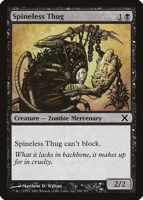 Spineless Thug (180) [10E] - MTG Single