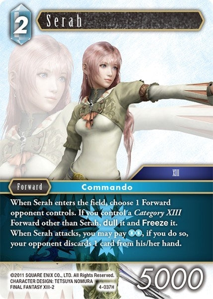 Serah (4) [OP4] - Final Fantasy TCG Single