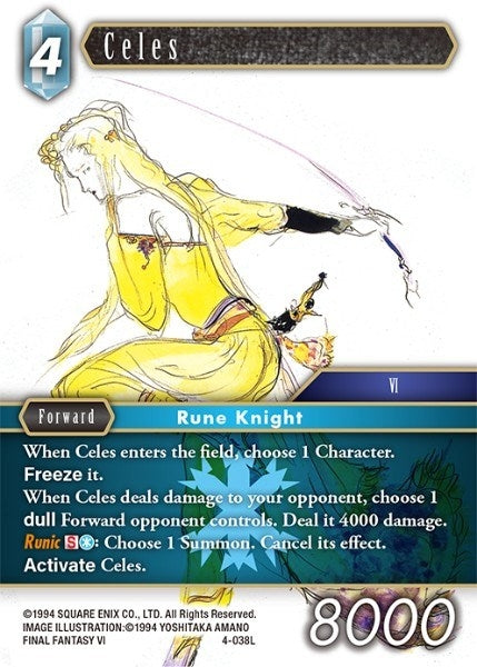 Celes (4) [OP4] - Final Fantasy TCG Single