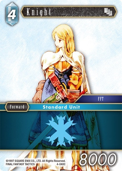 Knight (4) [OP4] - Final Fantasy TCG Single