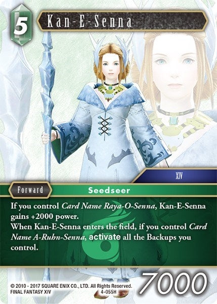 Kan-E-Senna (4) [OP4] - Final Fantasy TCG Single