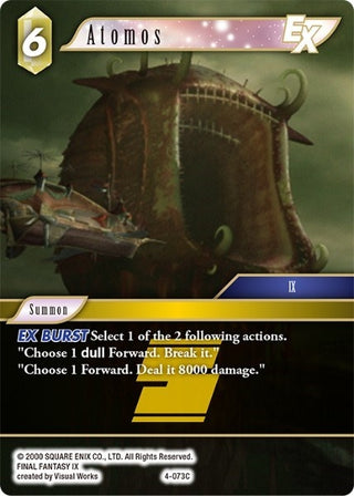 Atomos EX (4) [OP4] - Final Fantasy TCG Single