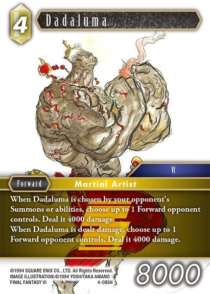 Dadaluma (4) [OP4] - Final Fantasy TCG Single
