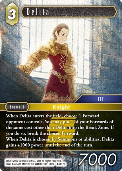 Delita (4) [OP4] - Final Fantasy TCG Single