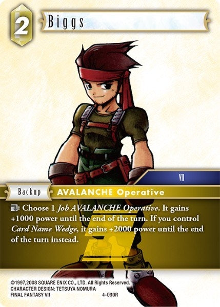 Biggs (4) [OP4] - Final Fantasy TCG Single