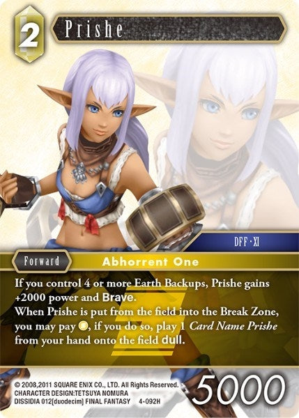 Prishe (4) [OP4] - Final Fantasy TCG Single