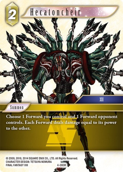 Hecatoncheir (4) [OP4] - Final Fantasy TCG Single