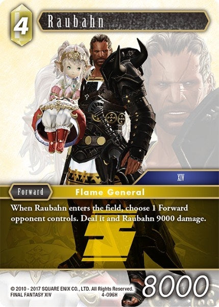 Raubahn (4) [OP4] - Final Fantasy TCG Single