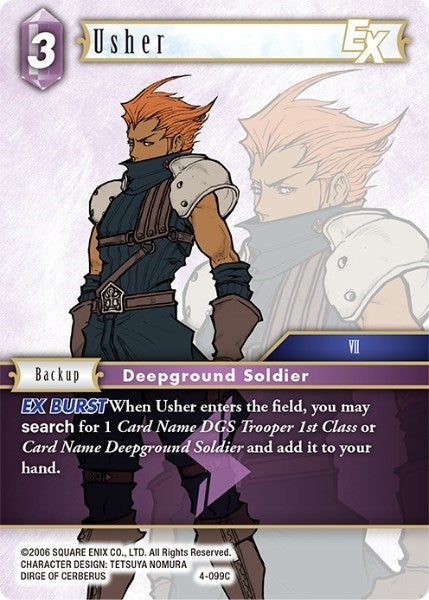 Usher EX (4) [OP4] - Final Fantasy TCG Single