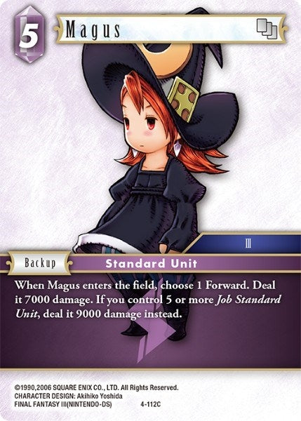 Magus (4) [OP4] - Final Fantasy TCG Single