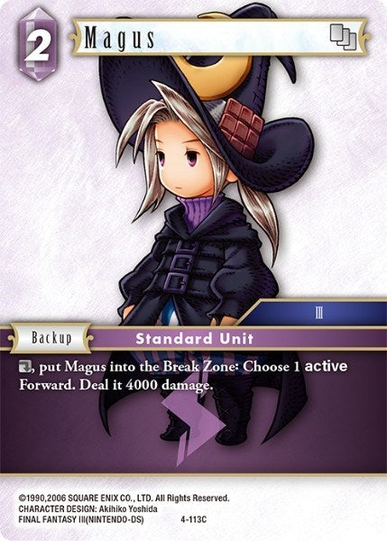 Magus (4-113C) (4) [OP4] - Final Fantasy TCG Single