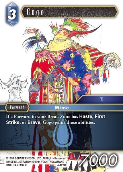 Gogo (4) [OP4] - Final Fantasy TCG Single